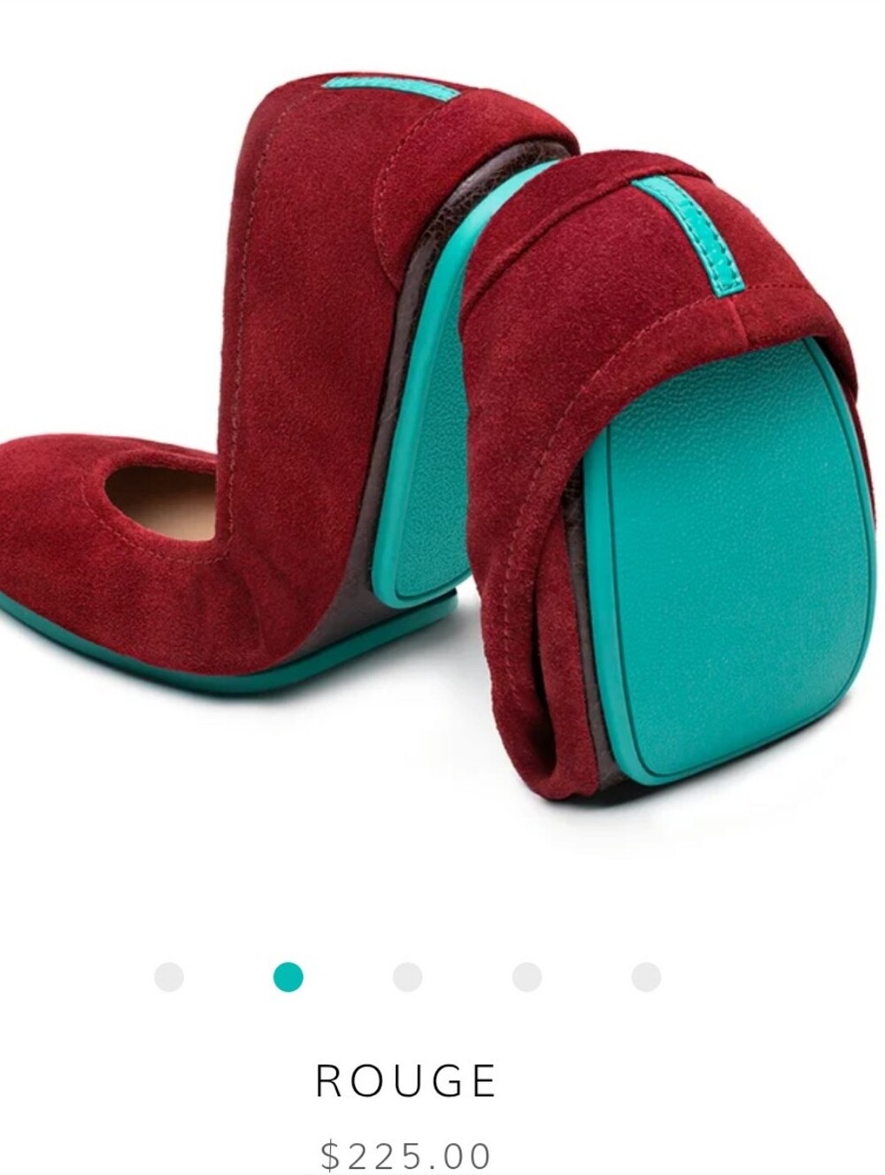Tieks Rouge Flats